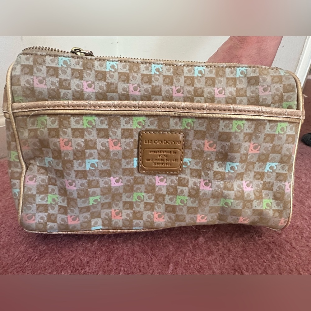 Liz Claiborne Multicolor Checkered Women's Bag